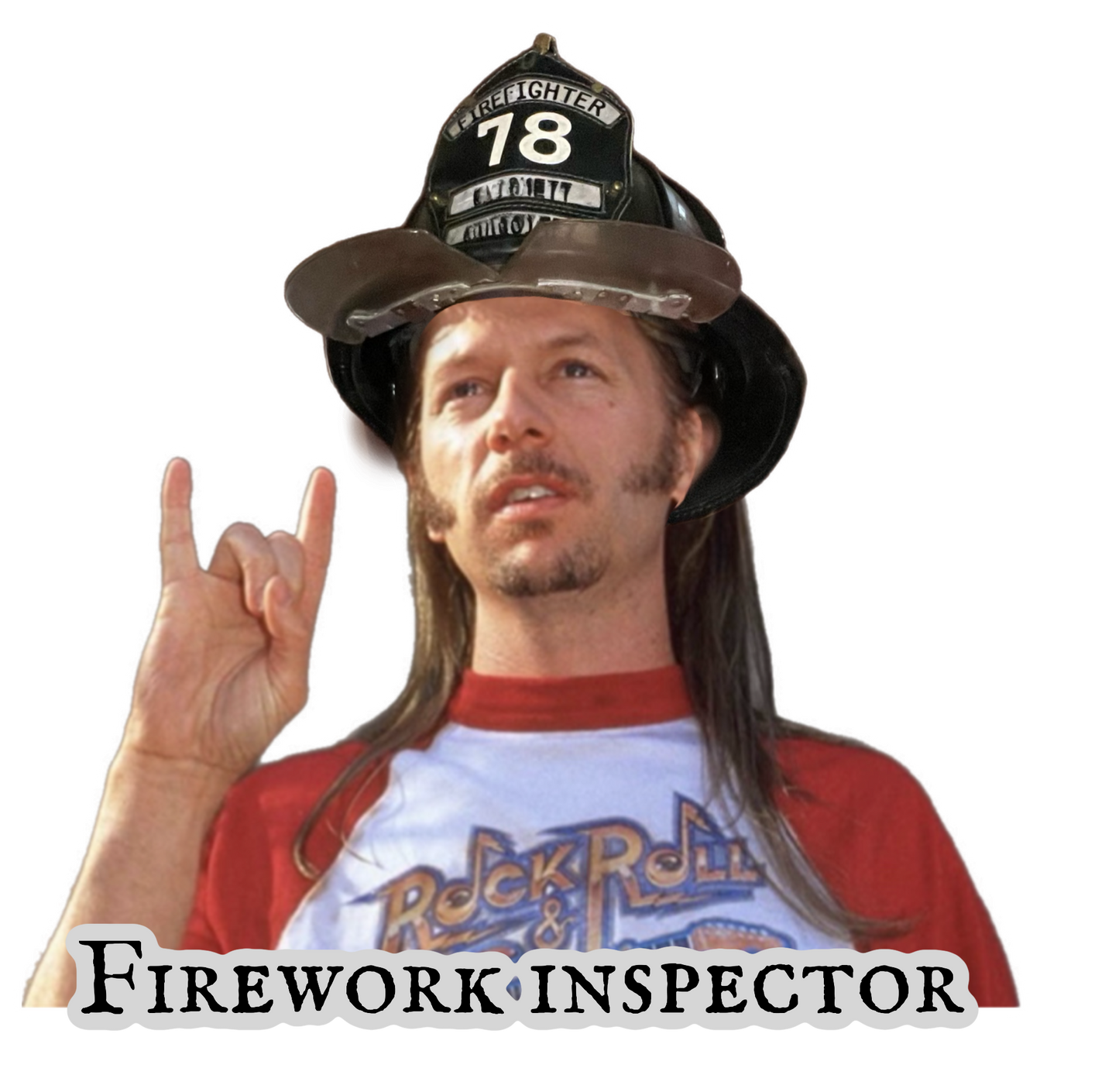Joe Dirt- firework inspector