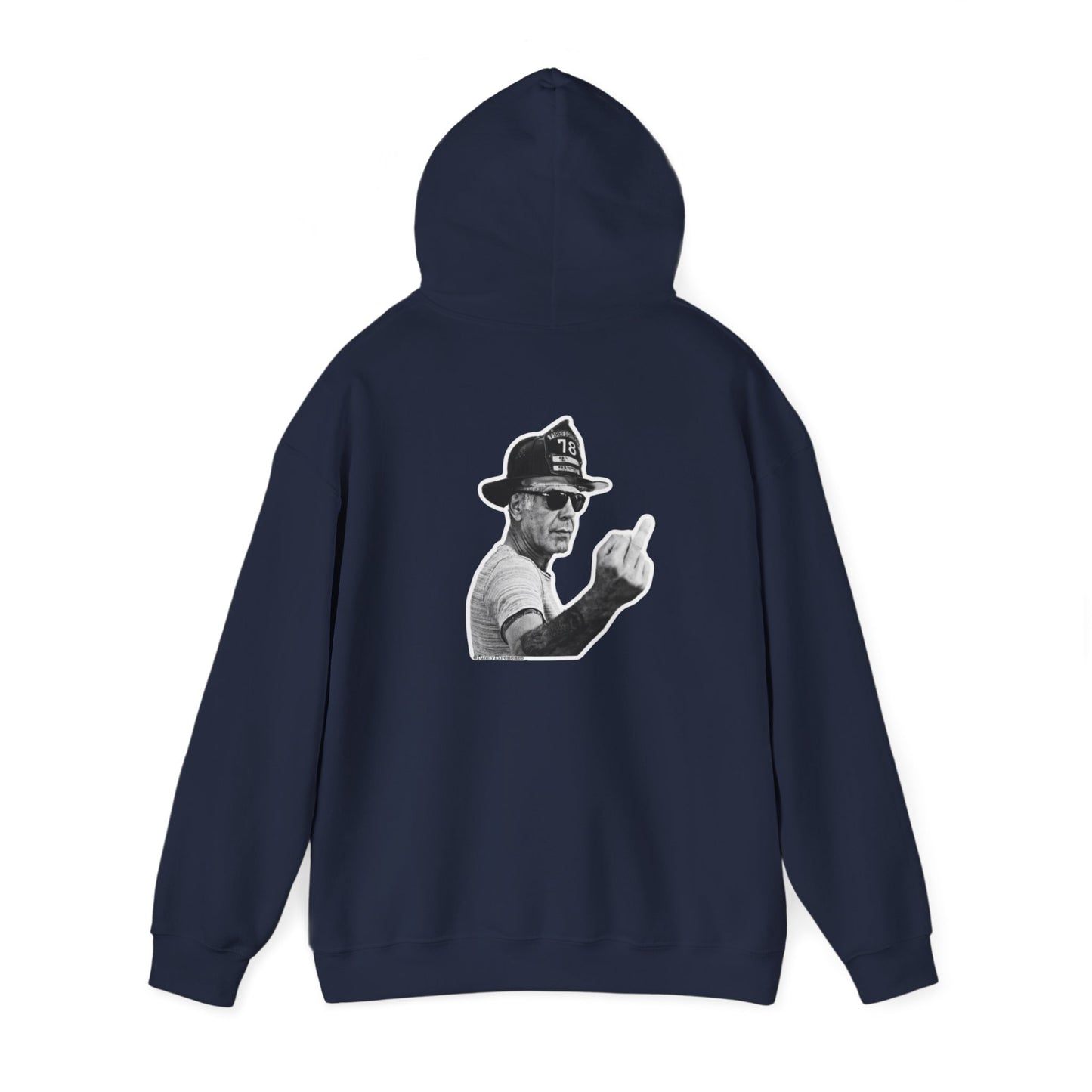 Hoodie — Retro Rebel Photo Print Pullover