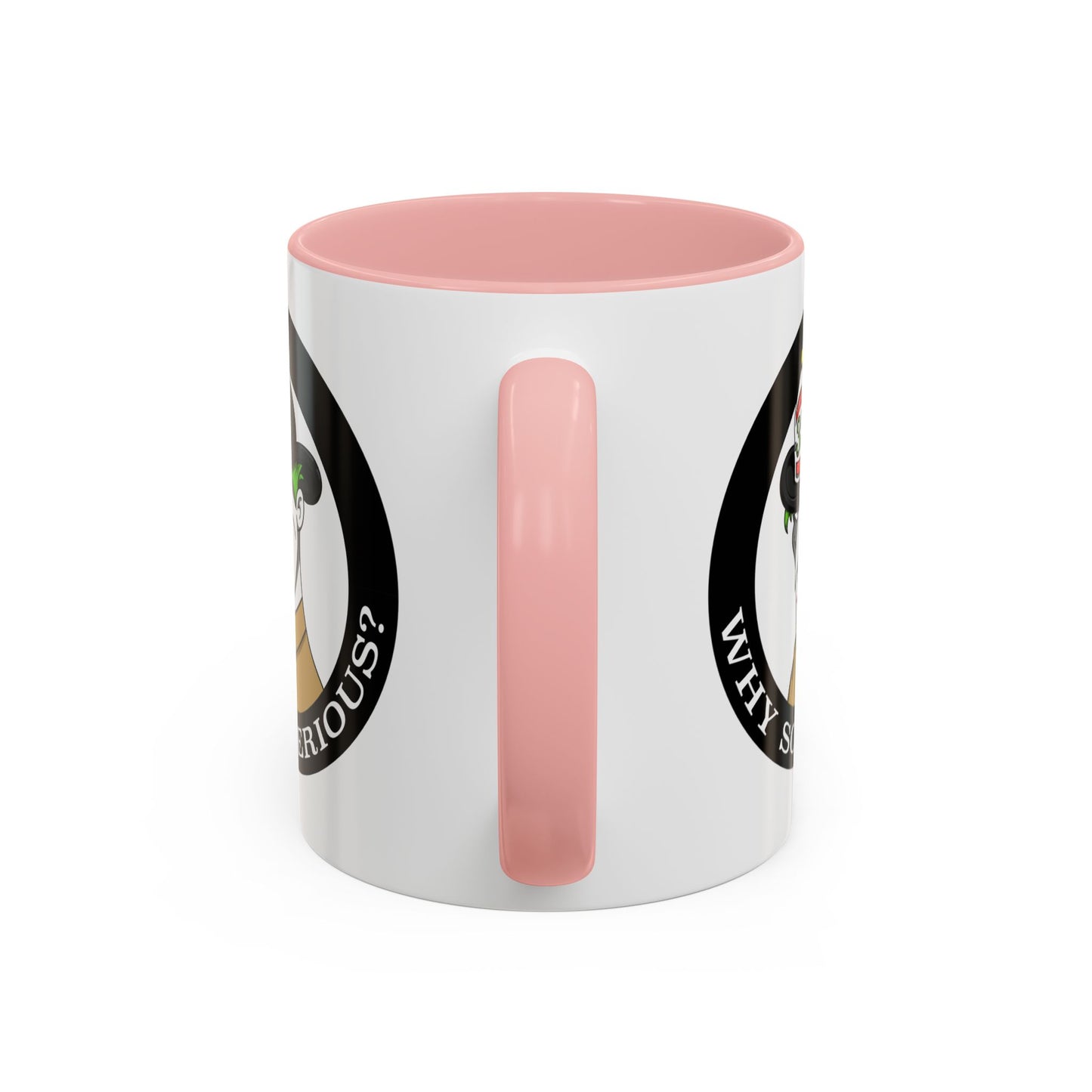 Why So Serious? Joker Firefighter Accent Coffee Mug (11/15oz)