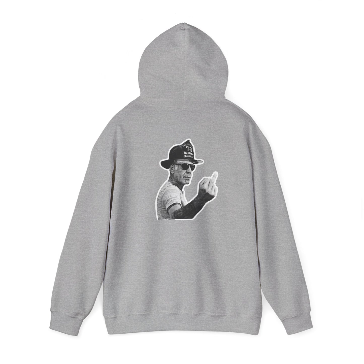 Hoodie — Retro Rebel Photo Print Pullover