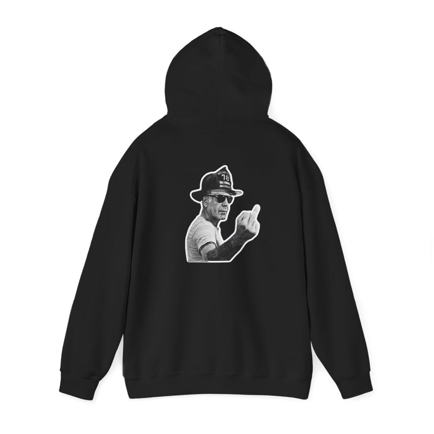 Hoodie — Retro Rebel Photo Print Pullover