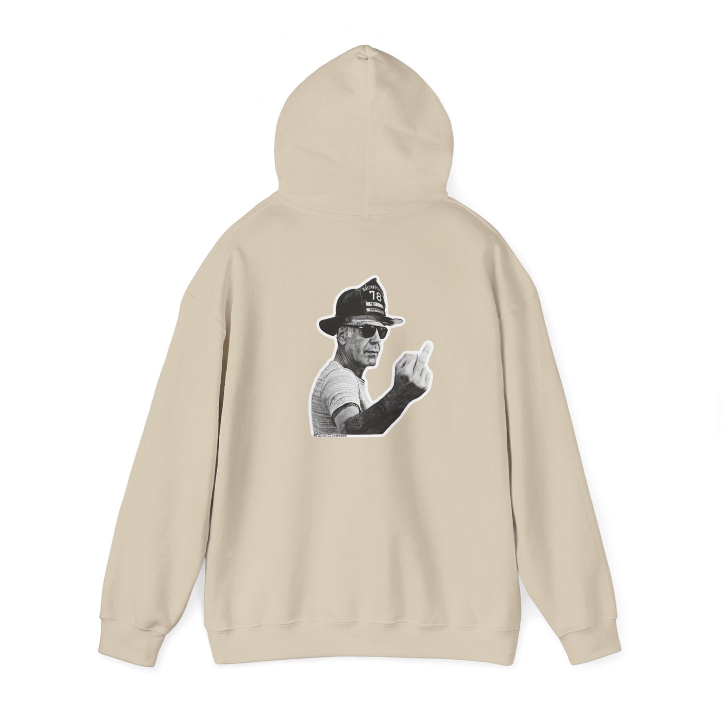 Hoodie — Retro Rebel Photo Print Pullover