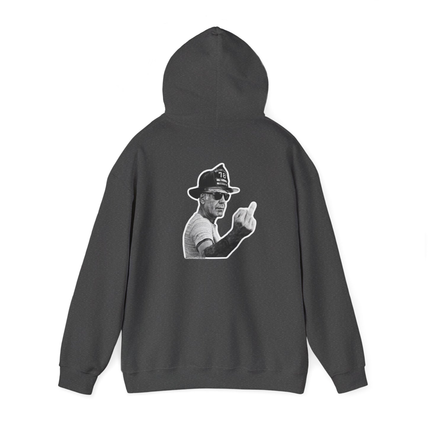 Hoodie — Retro Rebel Photo Print Pullover