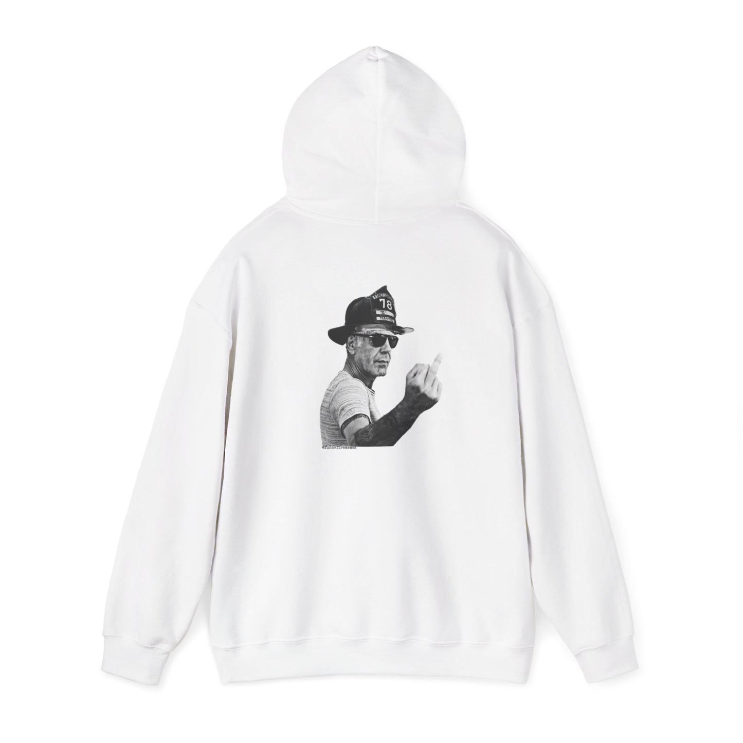 Hoodie — Retro Rebel Photo Print Pullover